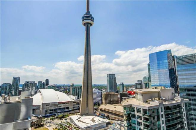 Condo Downtown, Cn Tower, Financial District Toronto Exterior photo